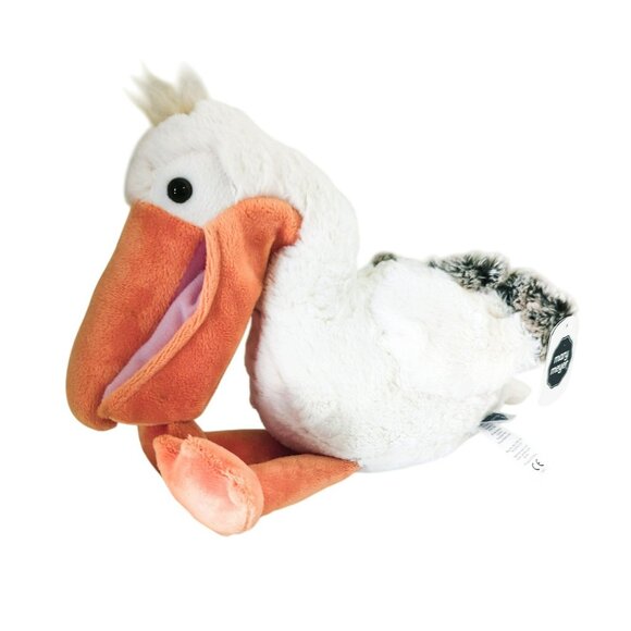 Mary Meyer FabFuzz Pelican Sam Plush Beanie Toy Sea Bird 12" Item 58970 - Picture 1 of 6